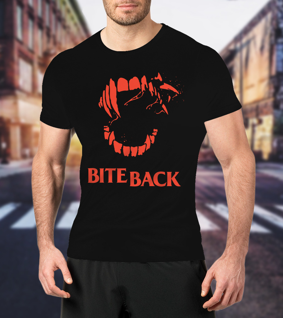 Fallout Merch Redfall Bite Back Announcement T-Shirt