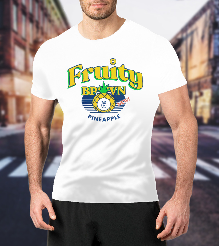 Fruity Brown Pineapple New T-Shirt