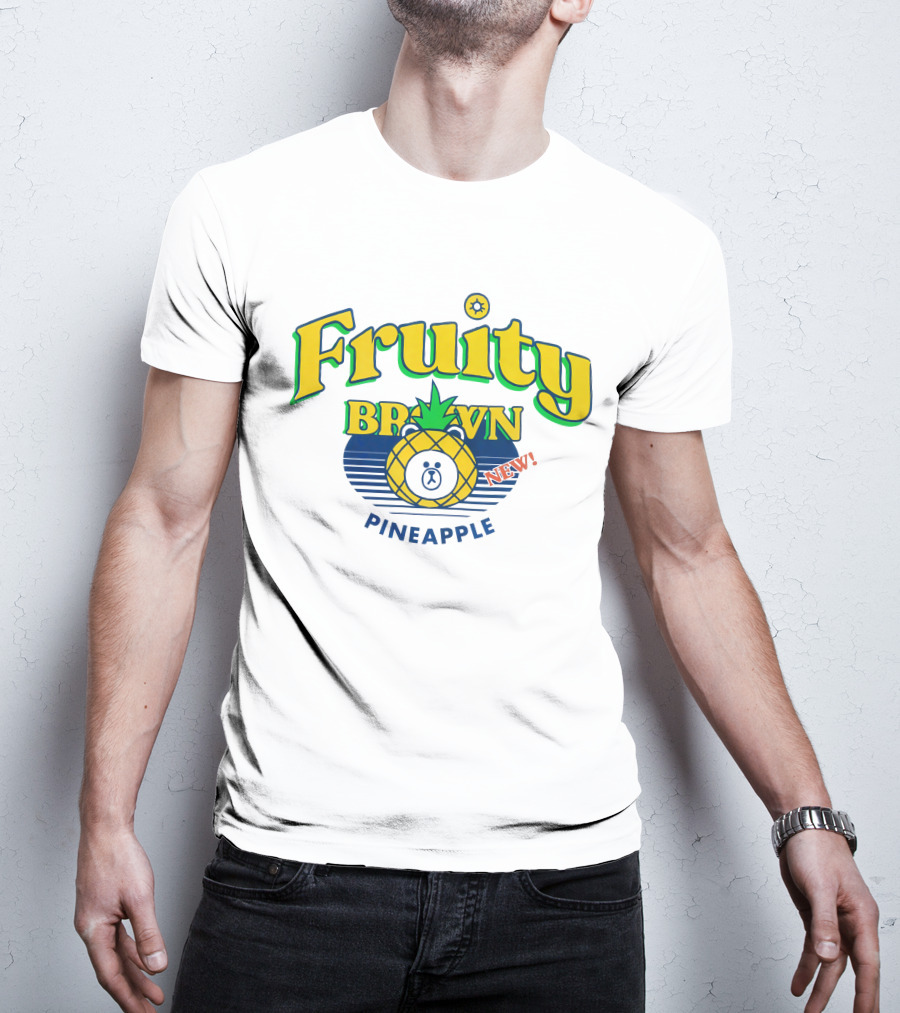 Fruity Brown Pineapple New T-Shirt