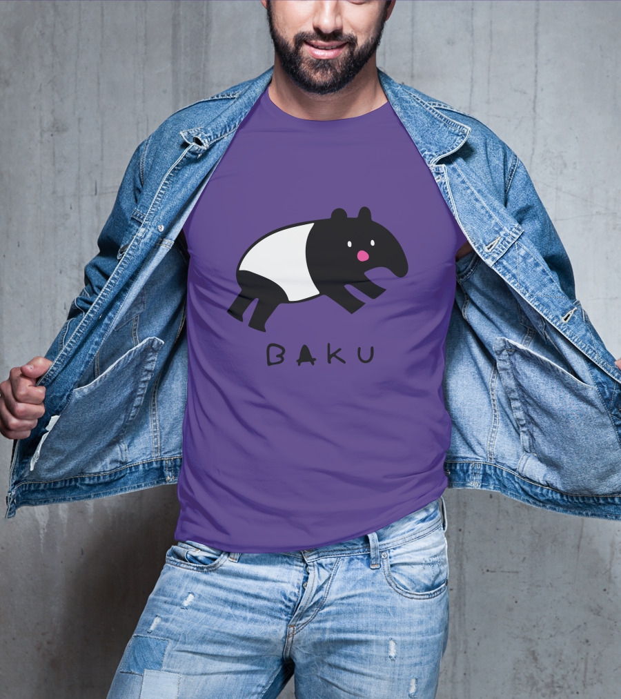Baku Melodicreverie Malayan Tapir T-Shirt