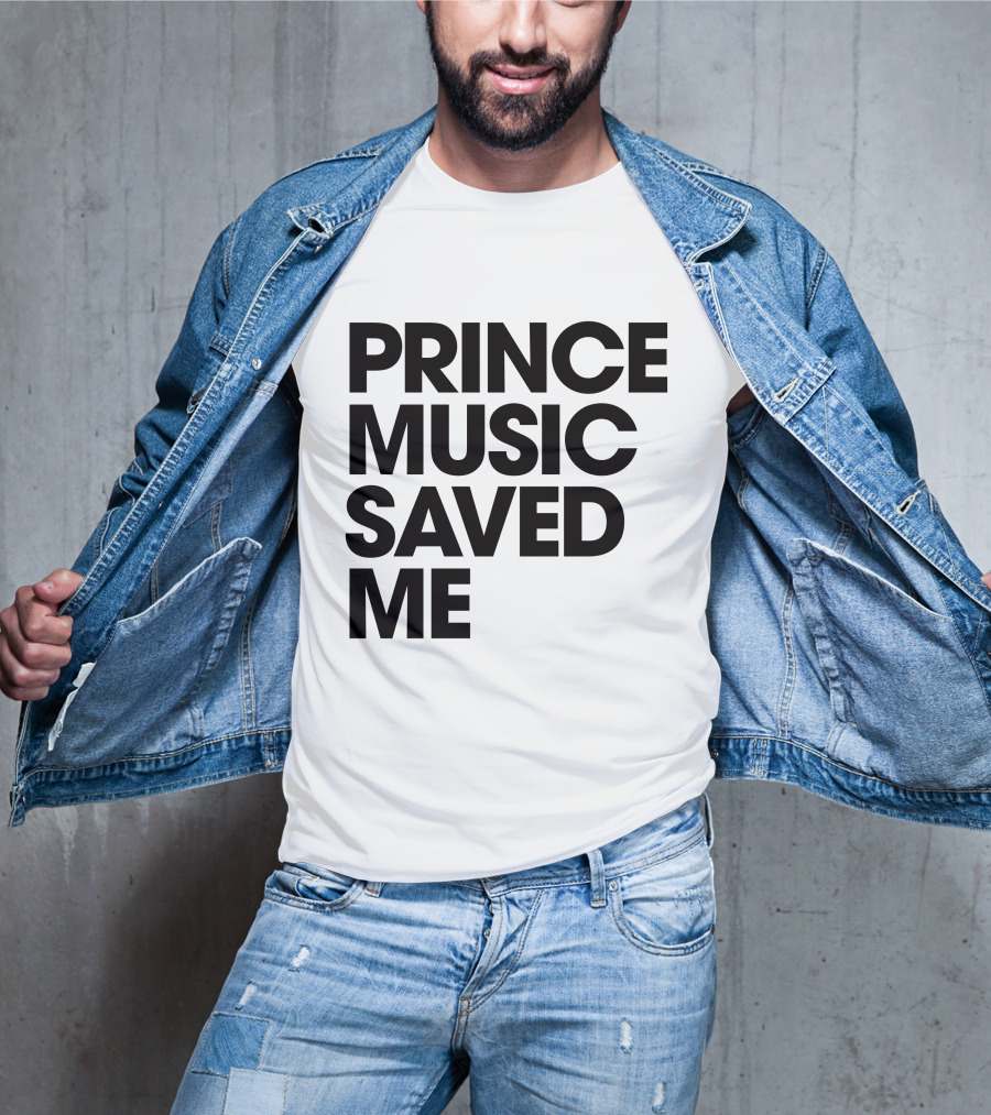 Princelivethebest Prince Music Saved ME T-Shirt