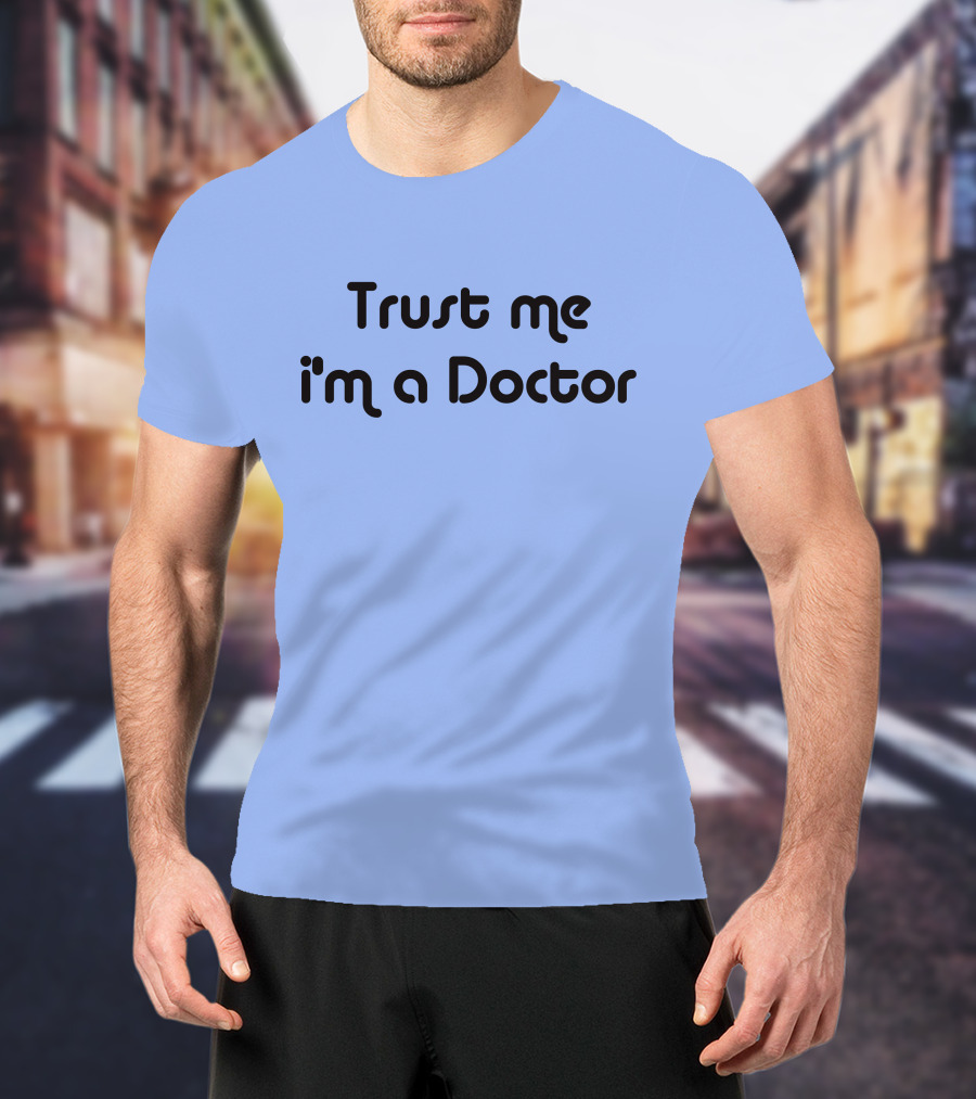 Trust Me I'm A Doctor Doctor Who David Tennant Violet T-Shirt