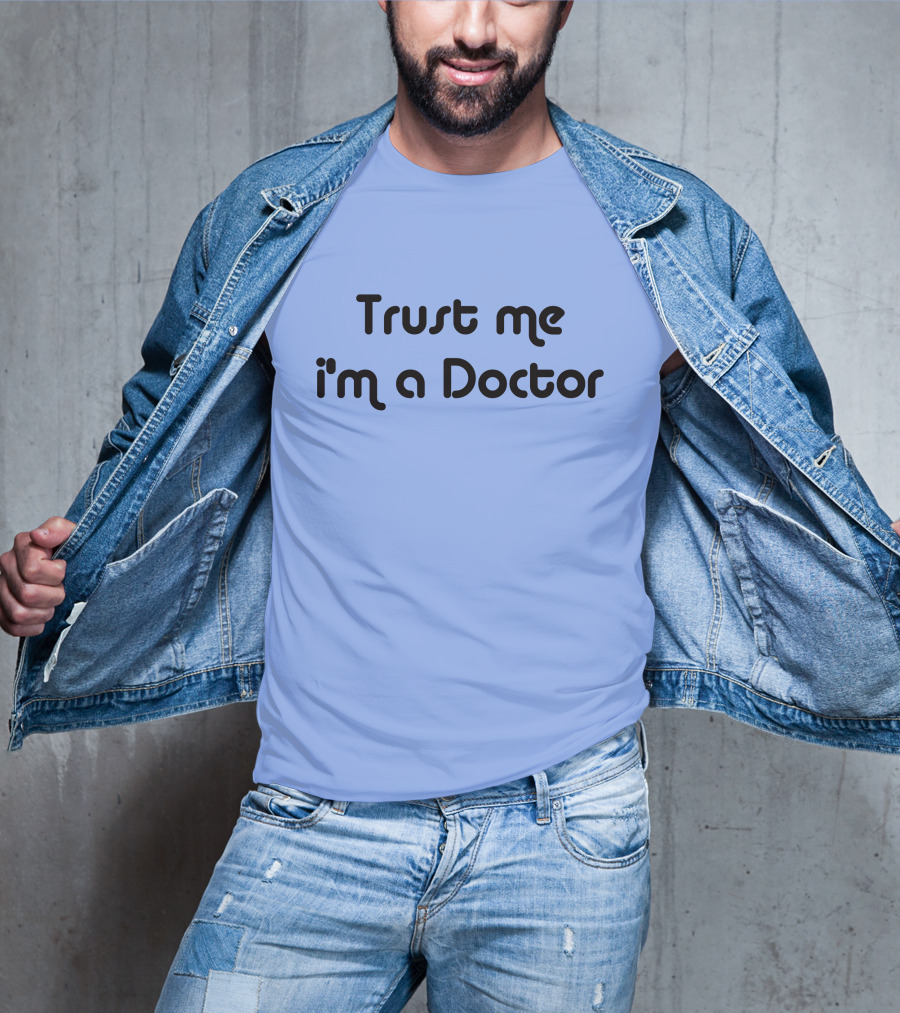 Trust Me I'm A Doctor Doctor Who David Tennant Violet T-Shirt