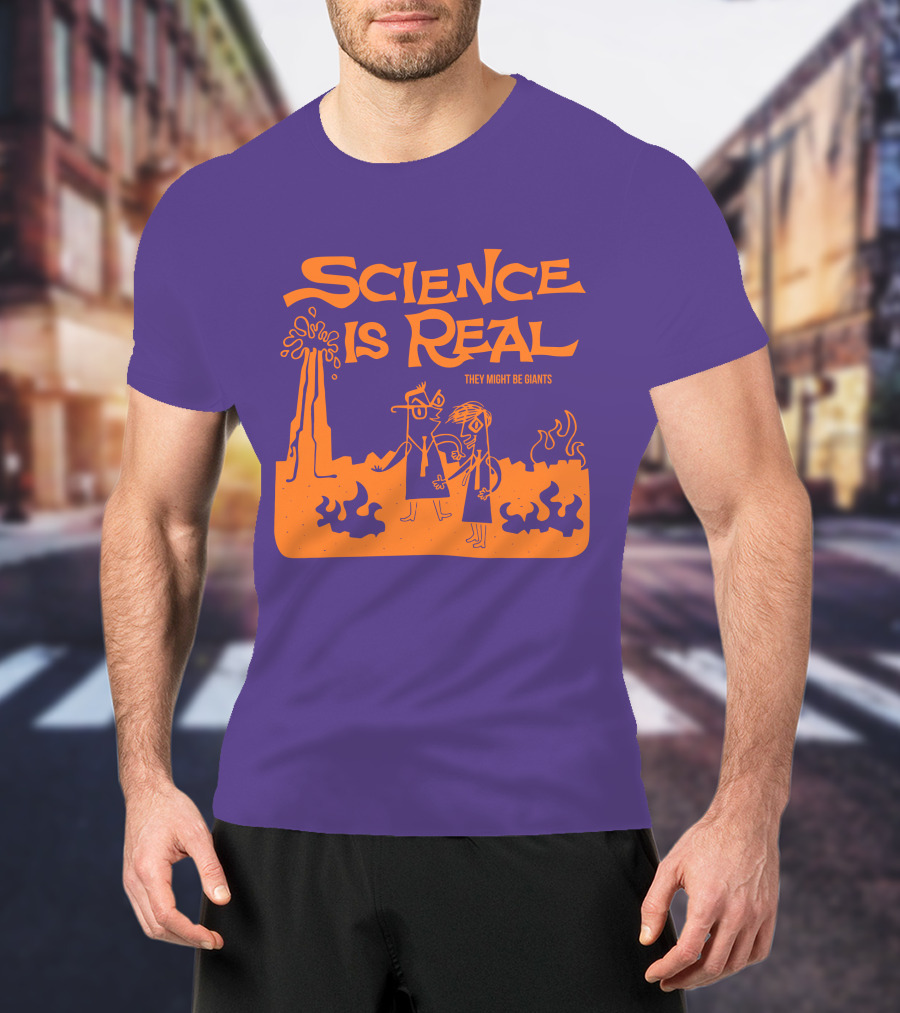 They Might Be Giants Science Is Real TMBGshop Merch T-Shirt