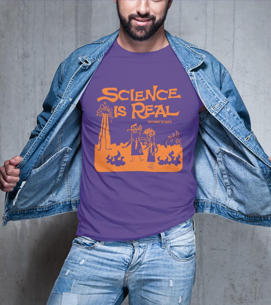 They Might Be Giants Science Is Real TMBGshop Merch T-Shirt