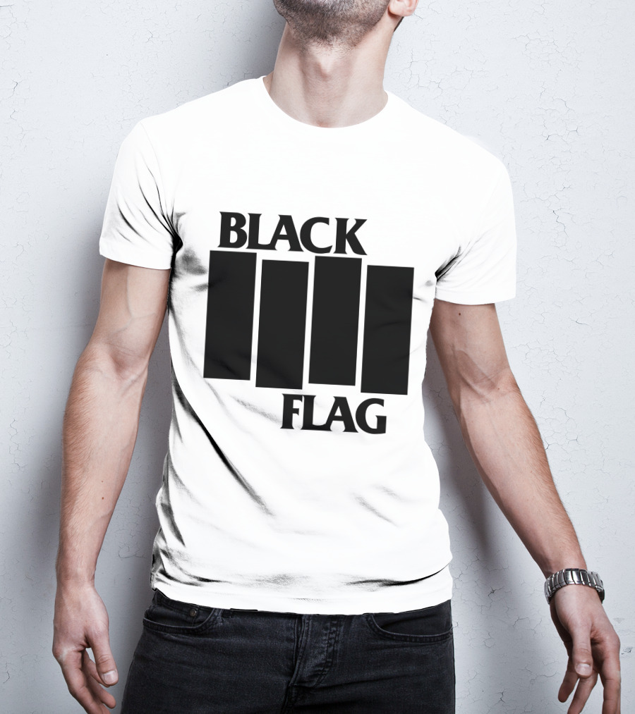 Bad Boy Chef John Goodman Black Flag T-Shirt