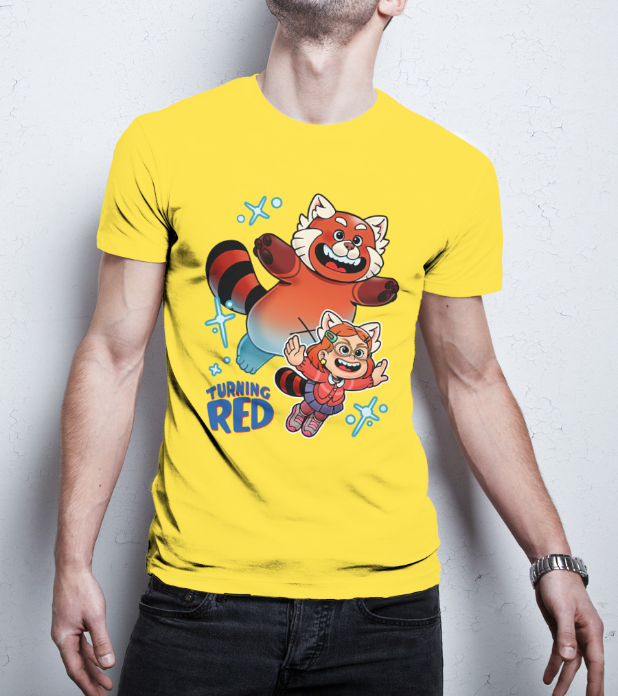 Turning Red Mario Bros 3 Redz The Artist T-Shirt
