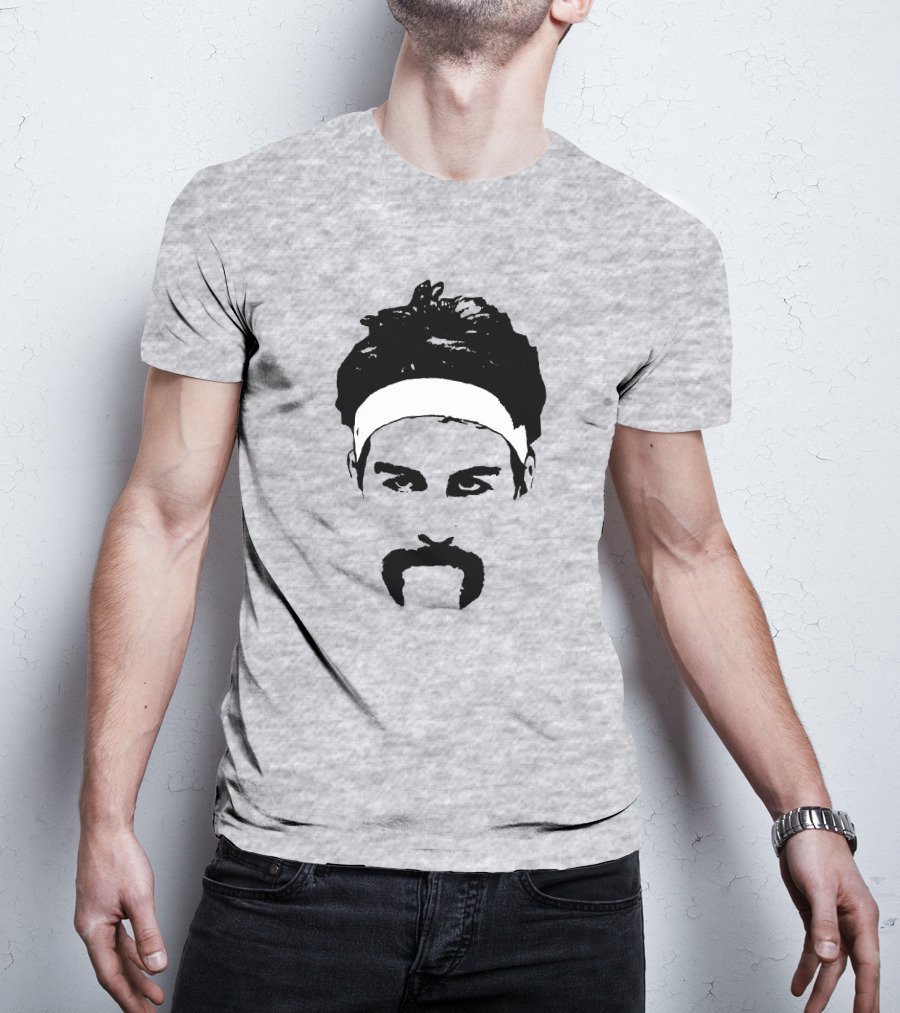 Drew Timme Mustache Gonzaga Fan Big Head T-Shirt