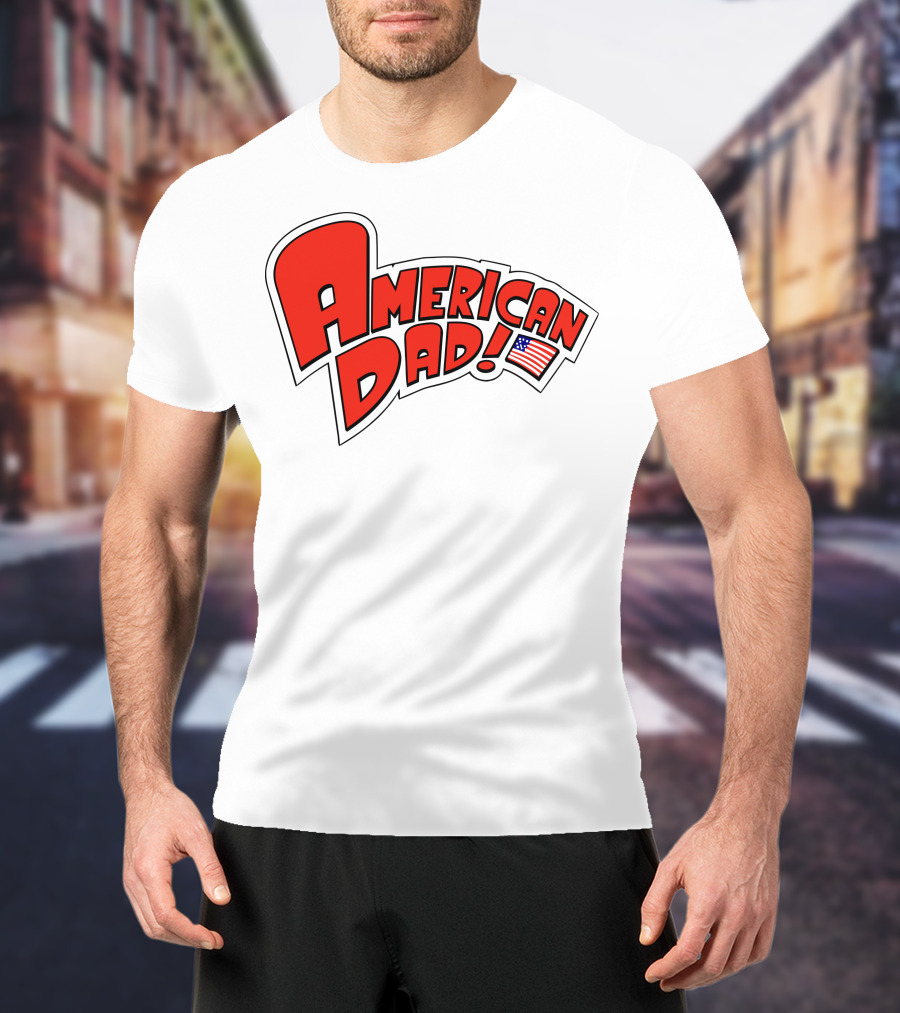 American Dad Flag T-Shirt