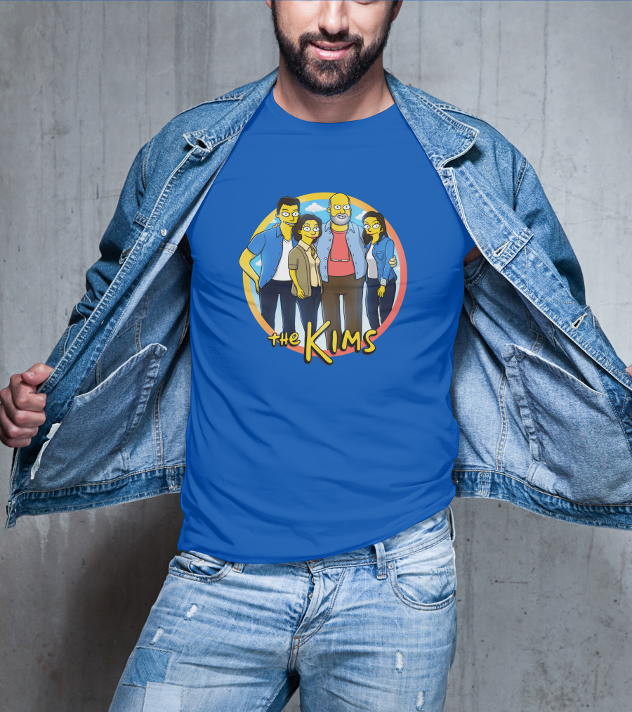 The Kims Simpsonized Parody Of Kim's Convenience Family T-Shirt