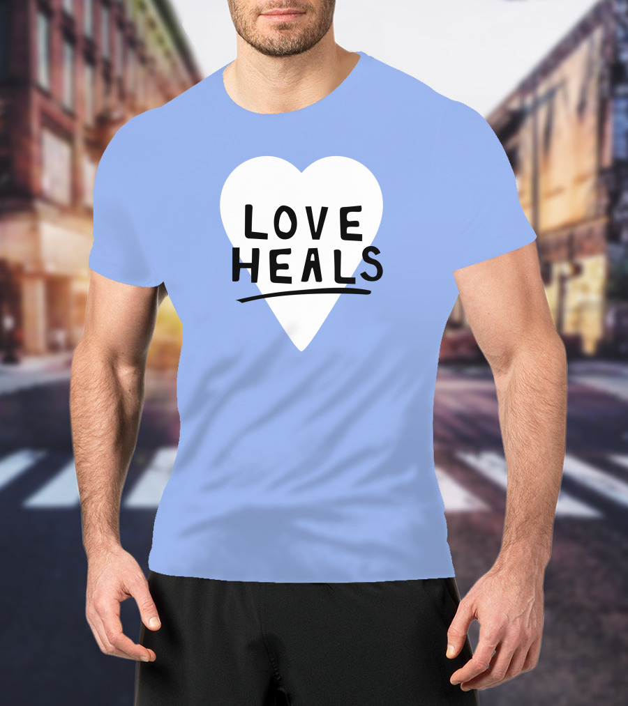 Bench Shop Love Heals Heart T-Shirt