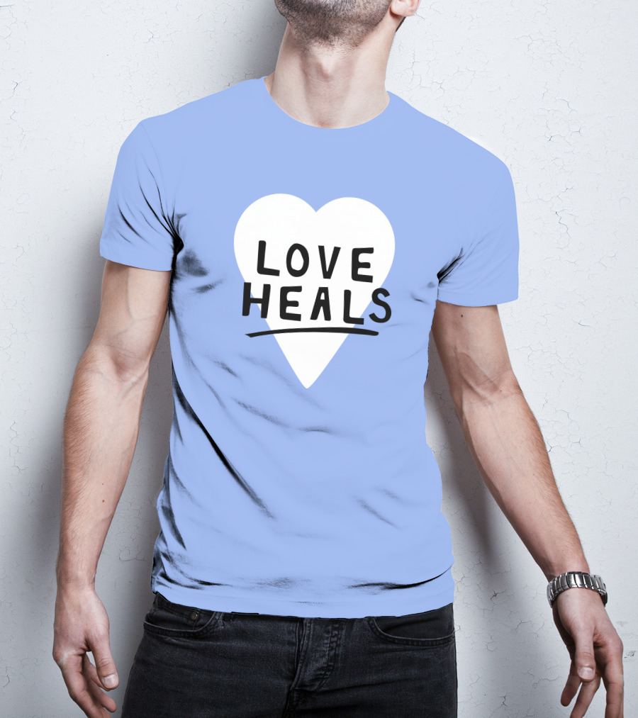 Bench Shop Love Heals Heart T-Shirt