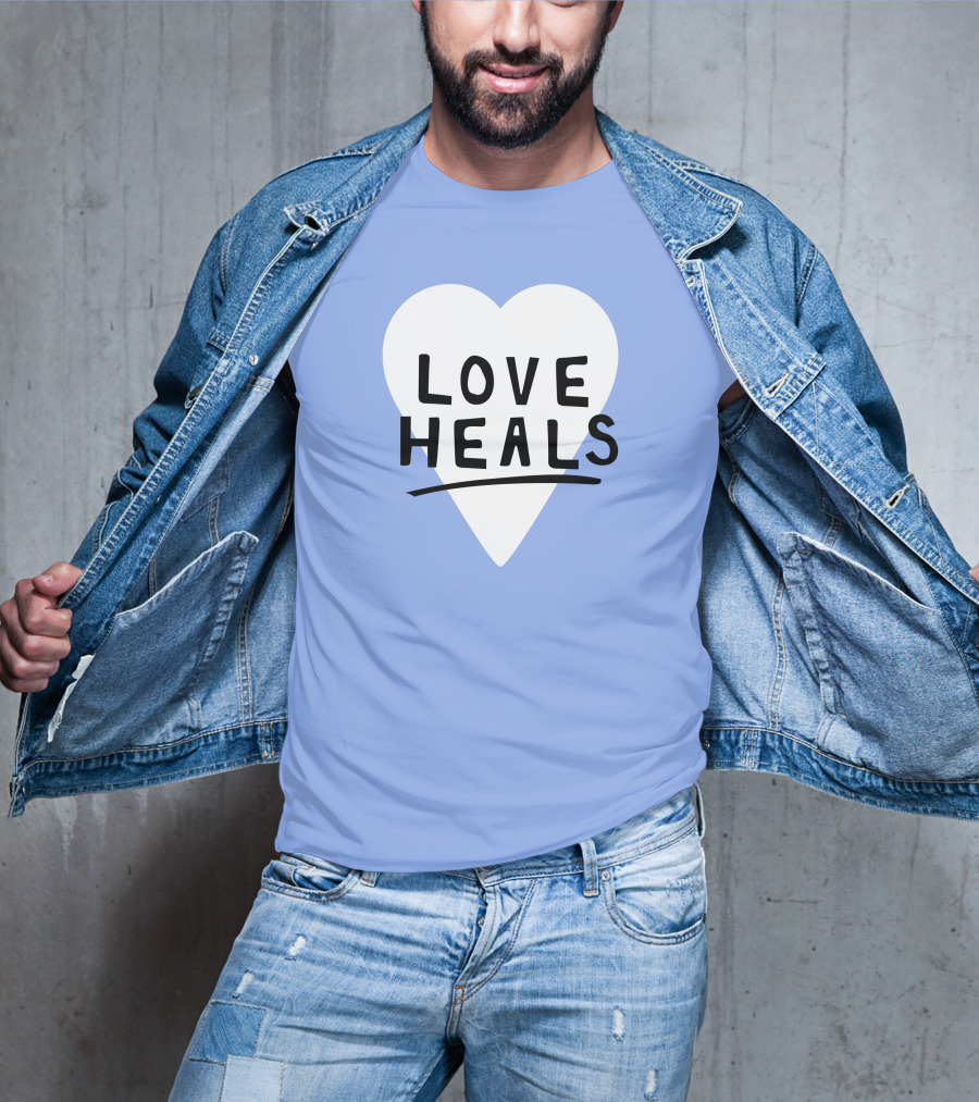 Bench Shop Love Heals Heart T-Shirt
