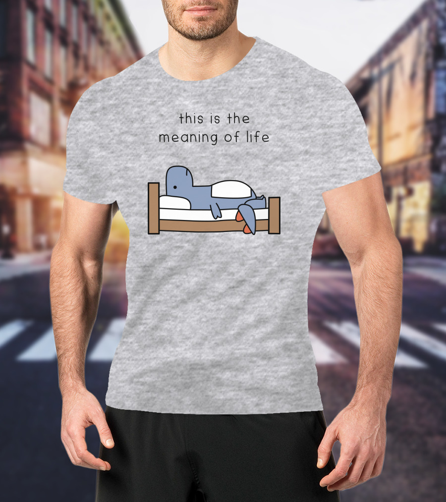 This Is The Meaning Of Life Dinosaur Shop T-Shirt