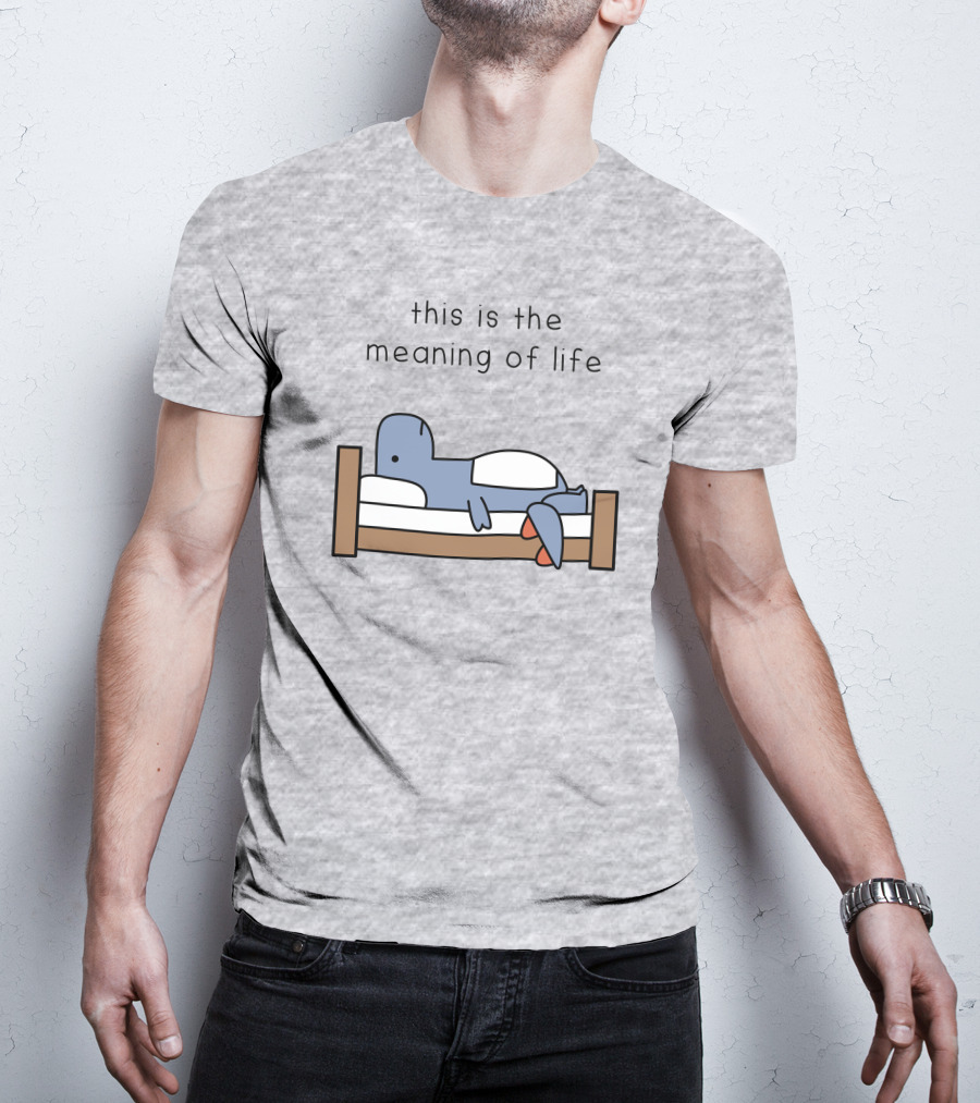 This Is The Meaning Of Life Dinosaur Shop T-Shirt