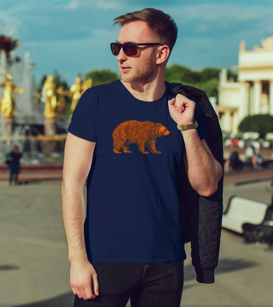 Obvious Hoge Walking Bear BnBears Jahns T-Shirt