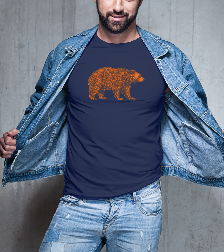 Obvious Hoge Walking Bear BnBears Jahns T-Shirt