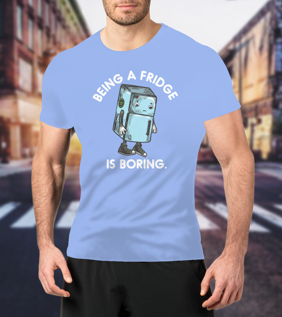 Rooster Teeth Achievement Hunter Being A Fridge Is Boring T-Shirt