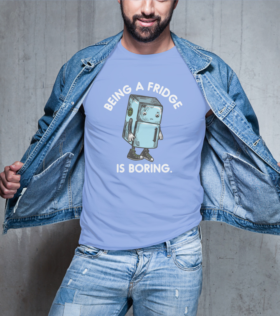 Rooster Teeth Achievement Hunter Being A Fridge Is Boring T-Shirt