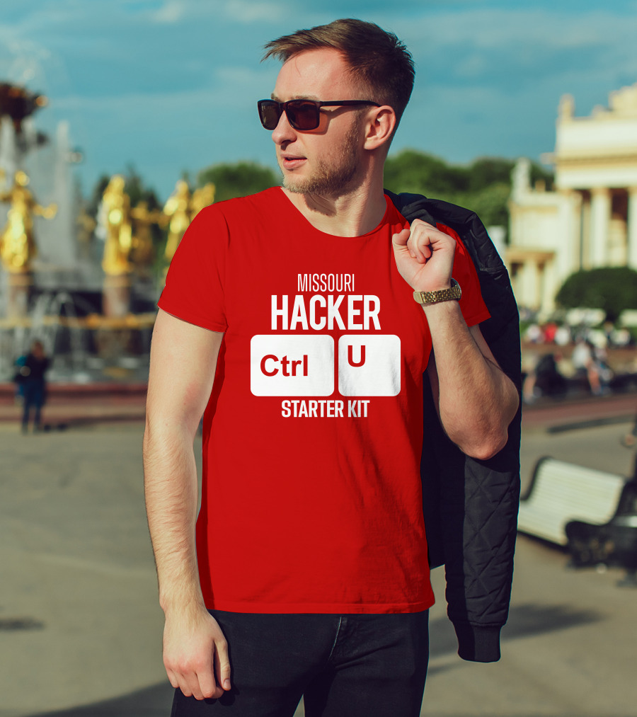 Missouri Hacker Ctrl U Starter Kit T-Shirt