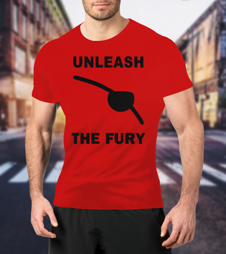 Unleash The Fury Eye Patch Symbol Samuel L Jackson T-Shirt