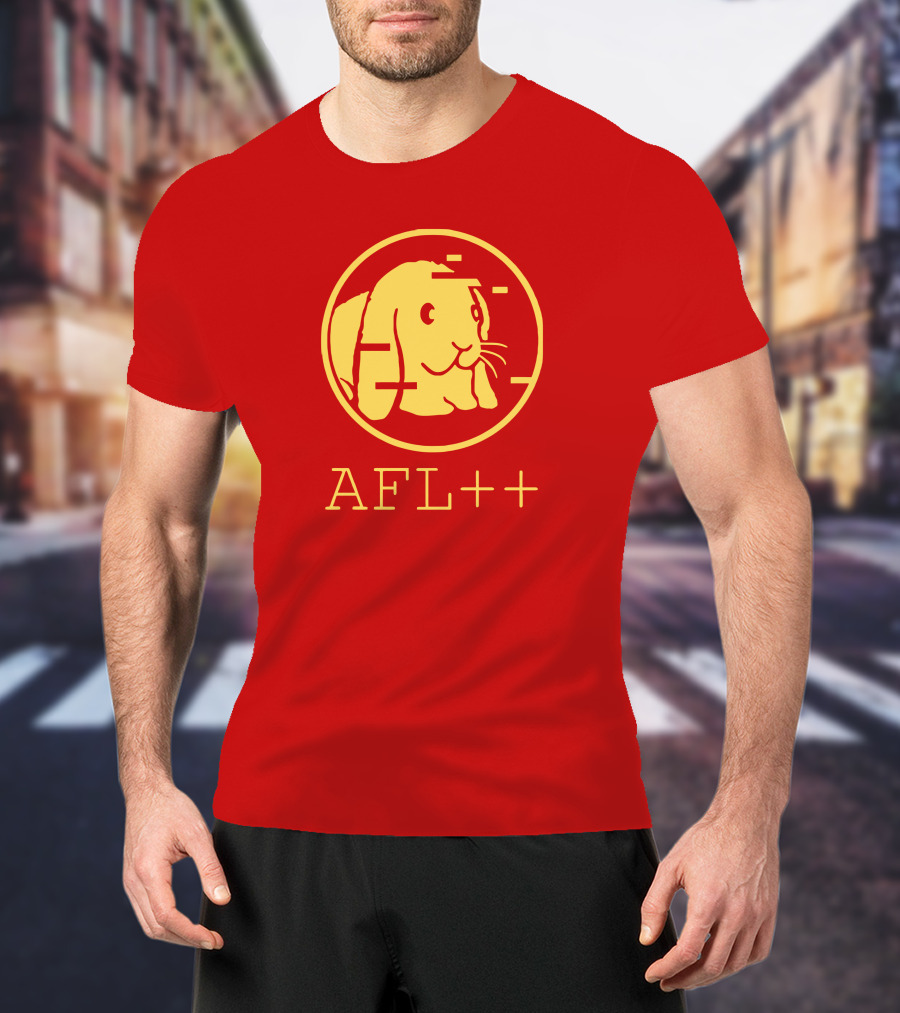 AFLplusplus Advanced Fuzzing League AFL++ Rabbit T-Shirt