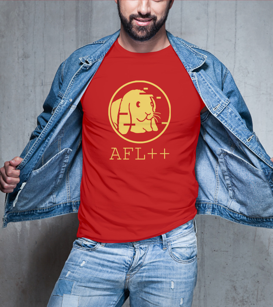 AFLplusplus Advanced Fuzzing League AFL++ Rabbit T-Shirt
