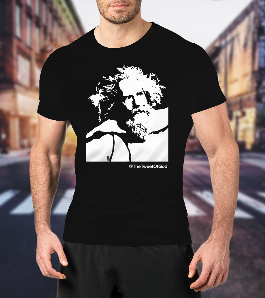 TheTweetOfGod Iconic God Face T-Shirt