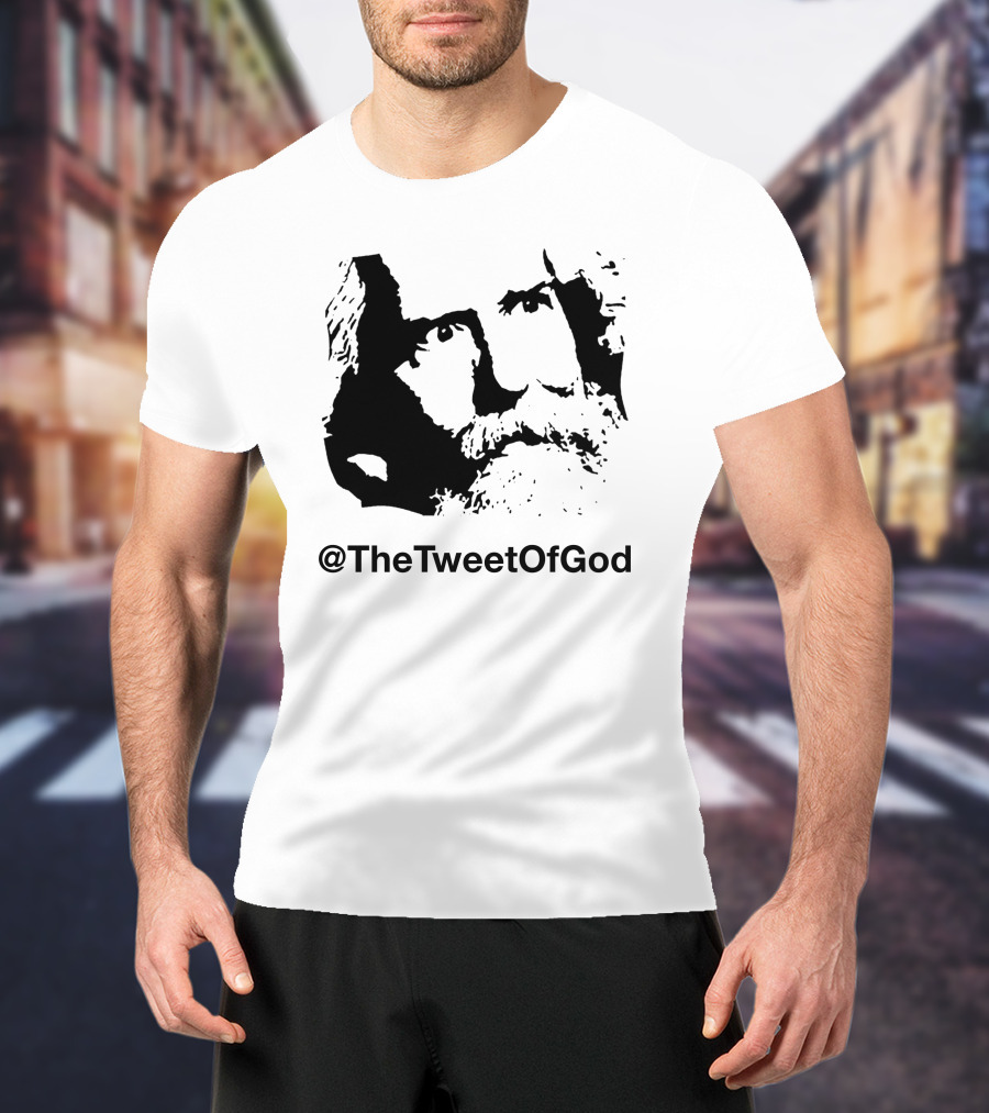 TheTweetOfGod Shop Capthat TheTweetOfGod Face T-Shirt