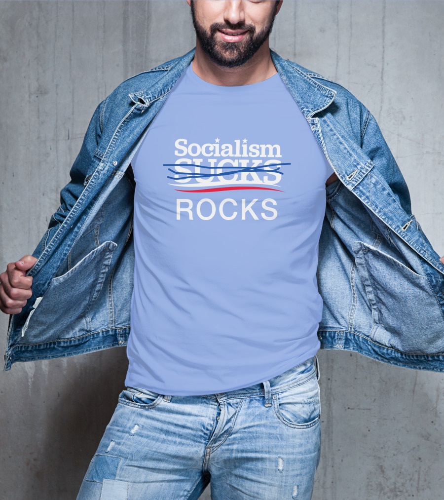 TPUSA Store Socialism Rocks Patriot Takes T-Shirt