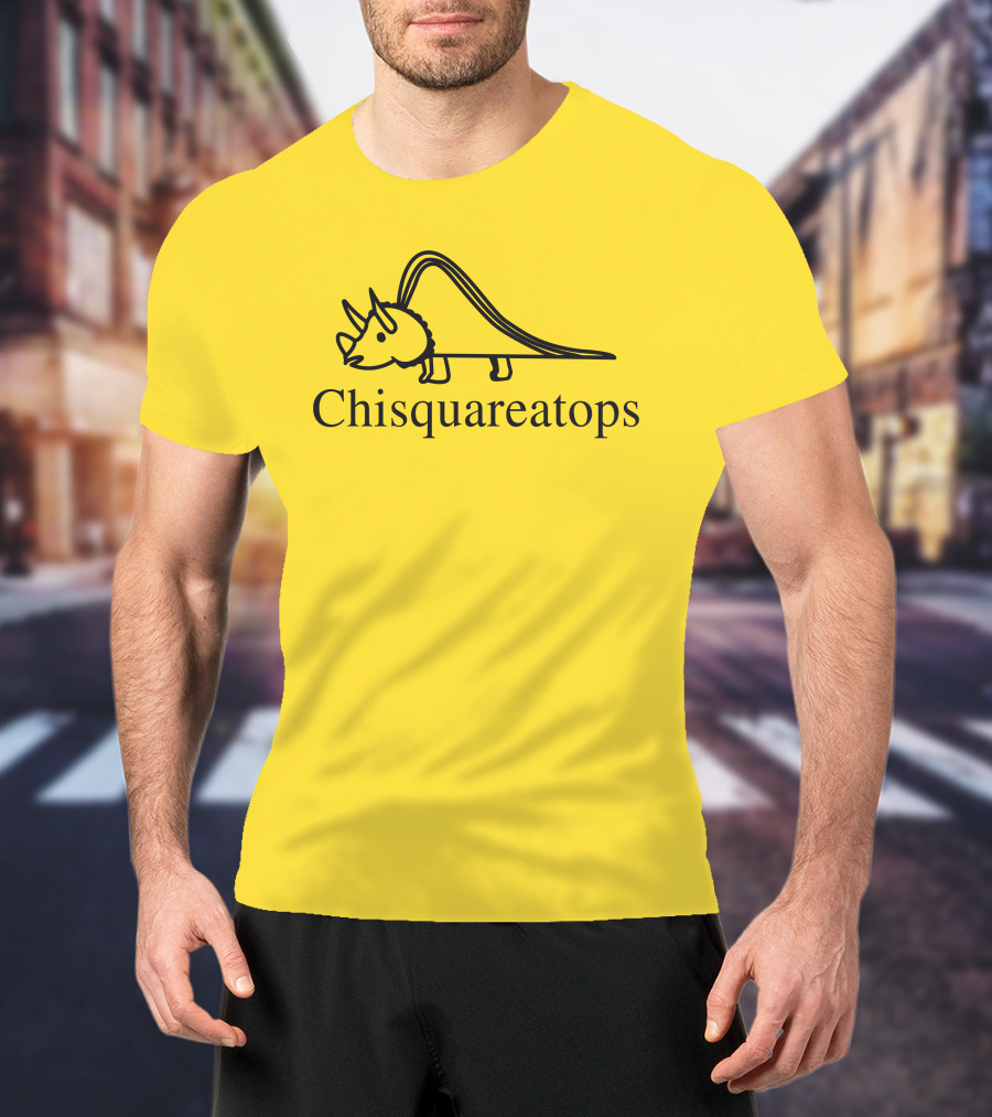 Kristen Fouss Cricut Chisquareatops Dinosaur T-Shirt