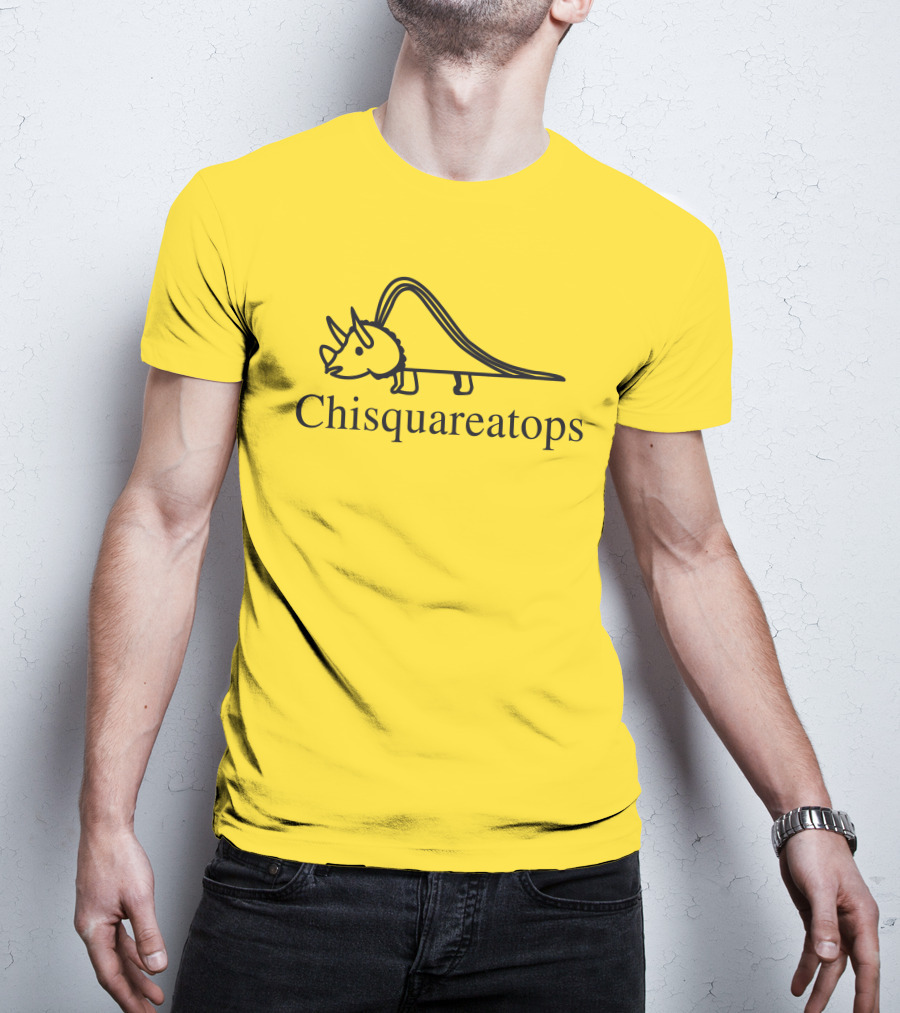 Kristen Fouss Cricut Chisquareatops Dinosaur T-Shirt