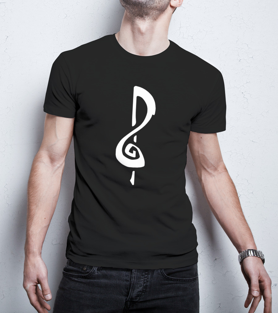 Robaroba Soundfall Treble Clef T-Shirt