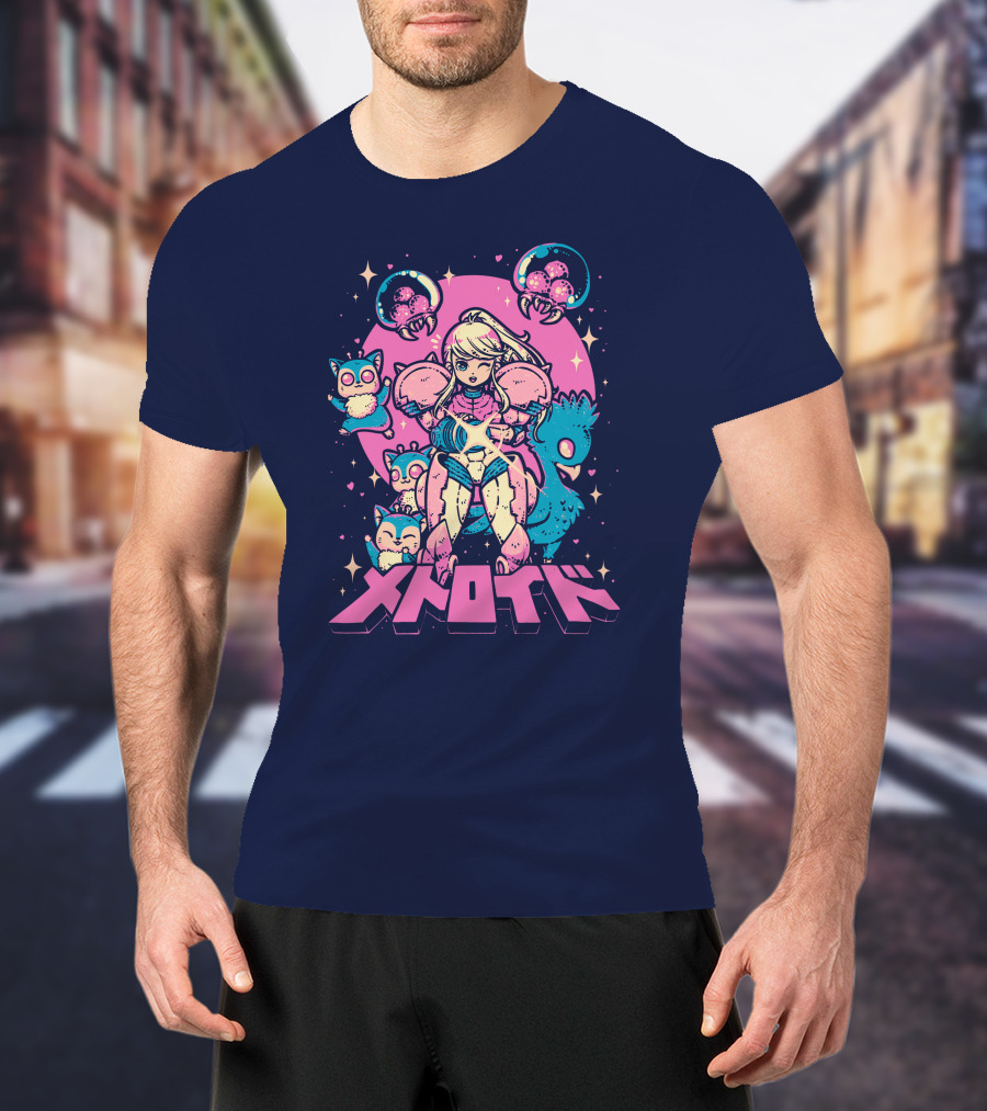 Metroid Yetee Store Save The Animals Pixel T-Shirt