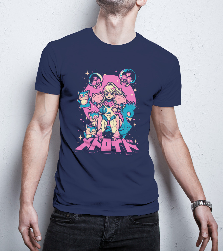 Metroid Yetee Store Save The Animals Pixel T-Shirt