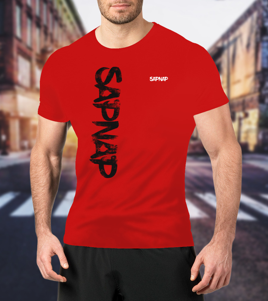 Sapnap Merch Store Sapnap Text Bold Graphic Dt Updates T-Shirt