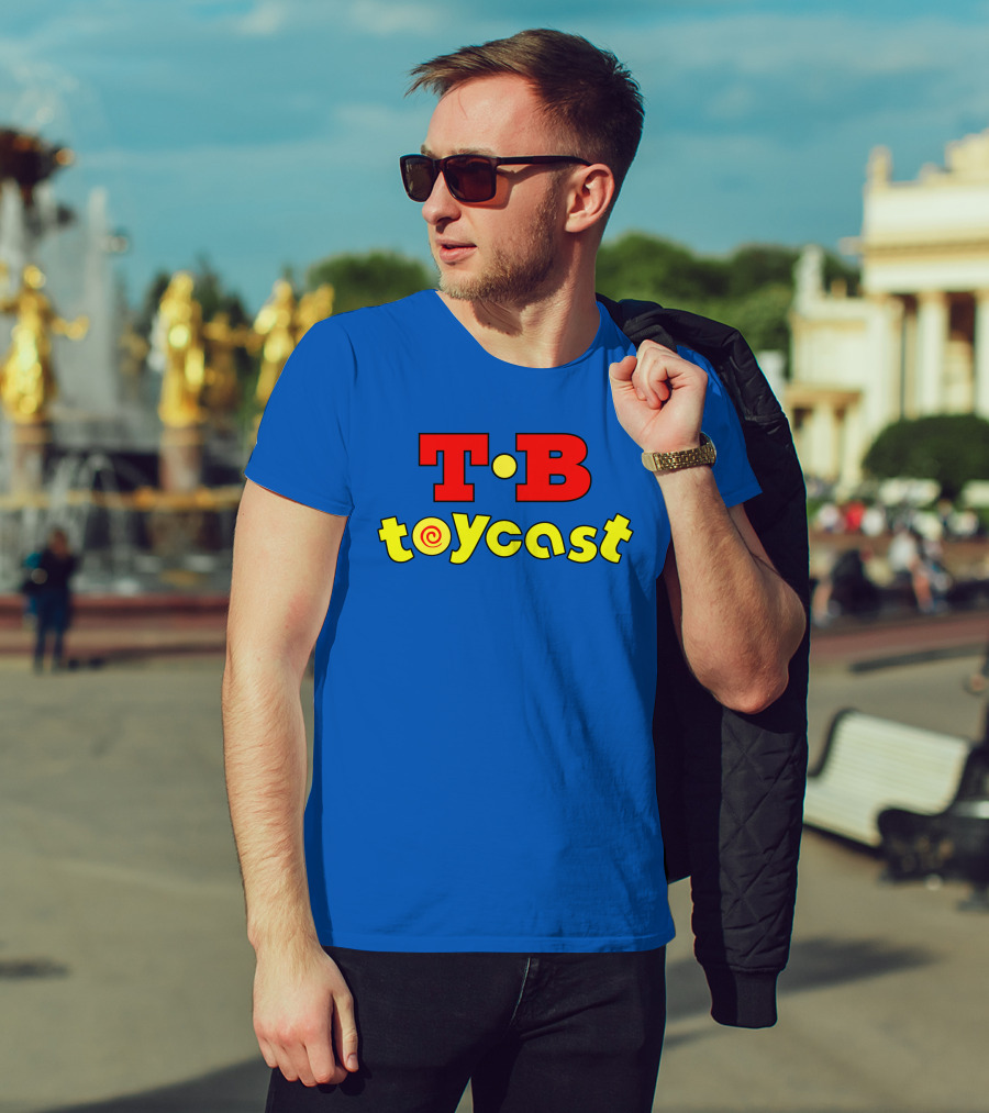 T.B Toycast Vibrant Logo Design From What A Maneuver Shop T-Shirt