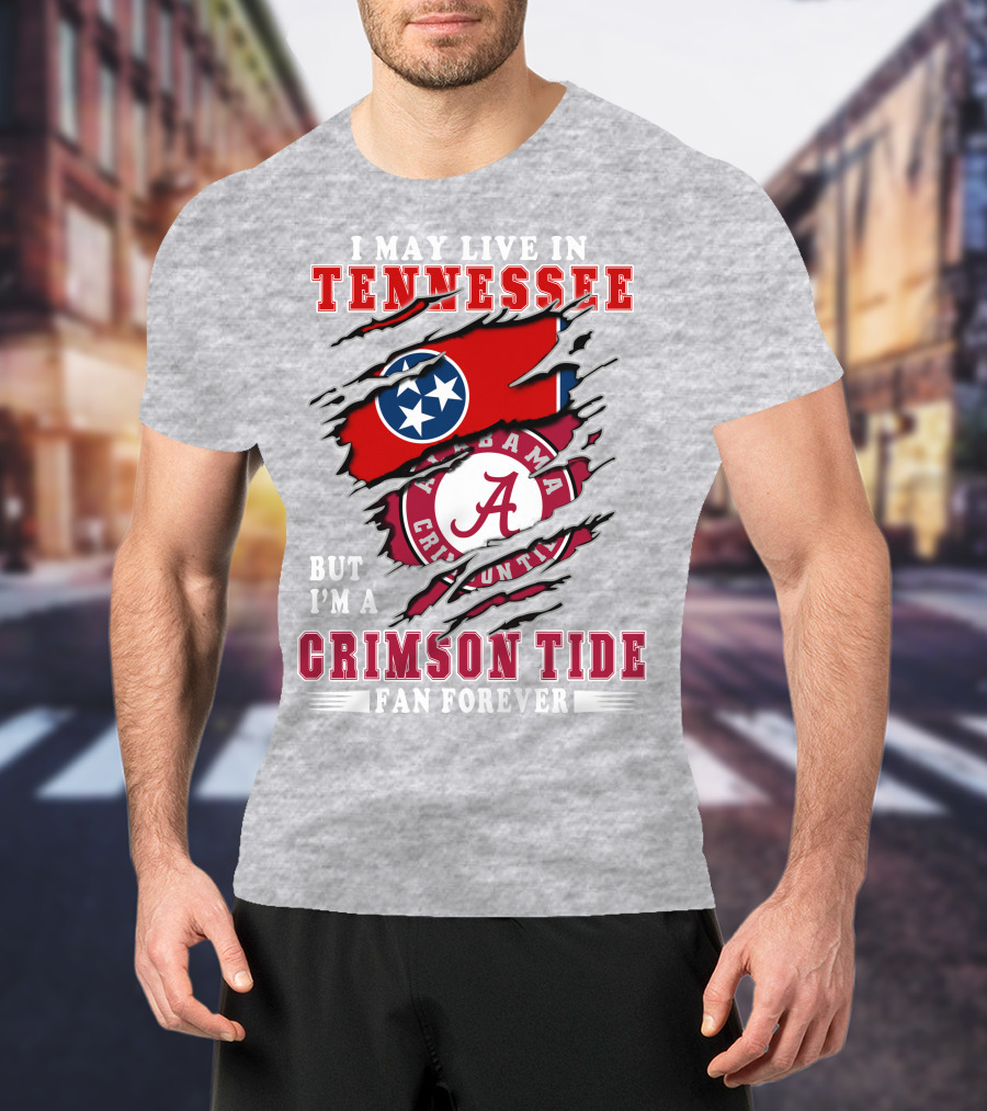 Tennessee Alabama Crimson Tide Fan Forever T-Shirt