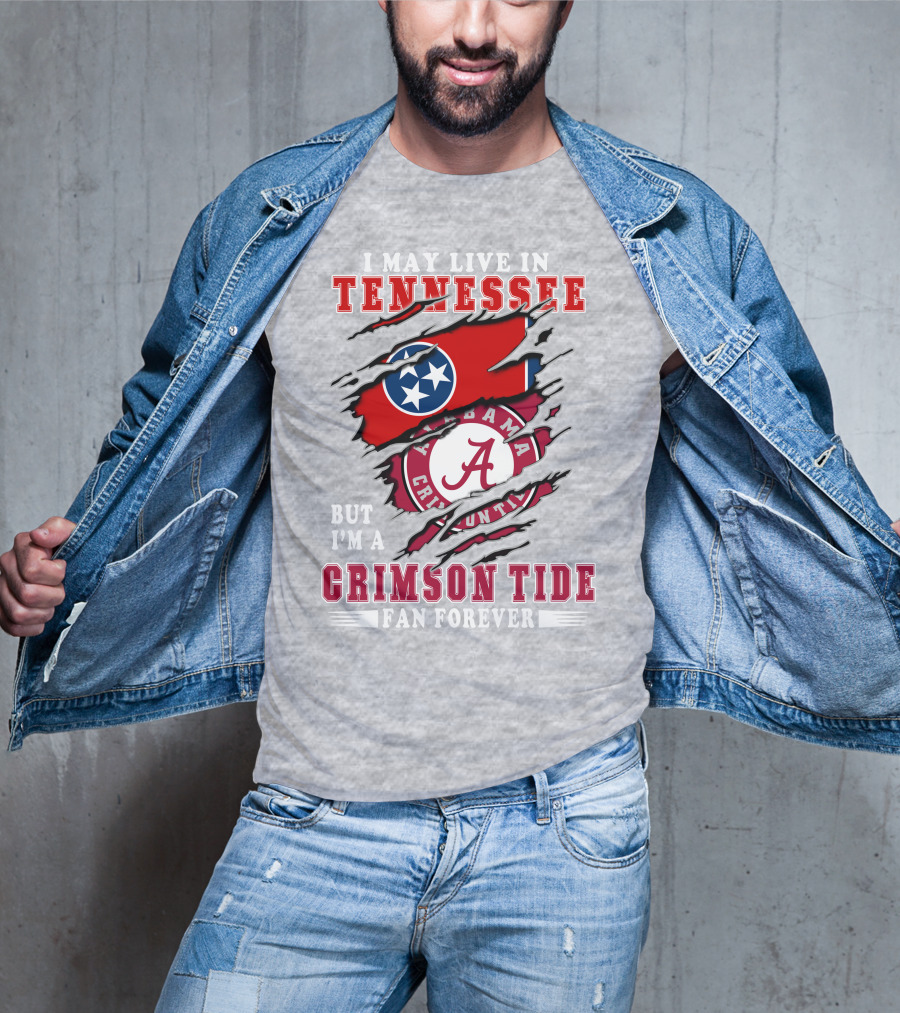 Tennessee Alabama Crimson Tide Fan Forever T-Shirt