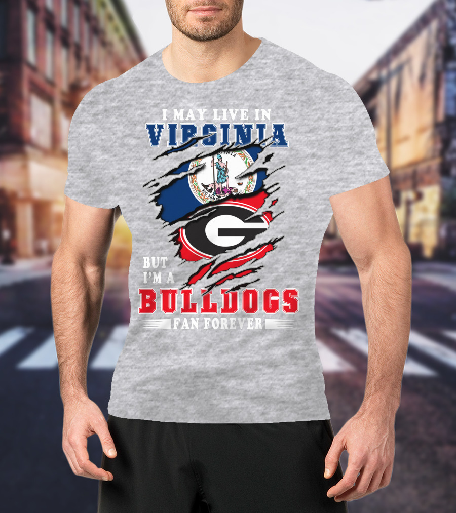 Virginia Living Bulldogs Fan Forever T-Shirt