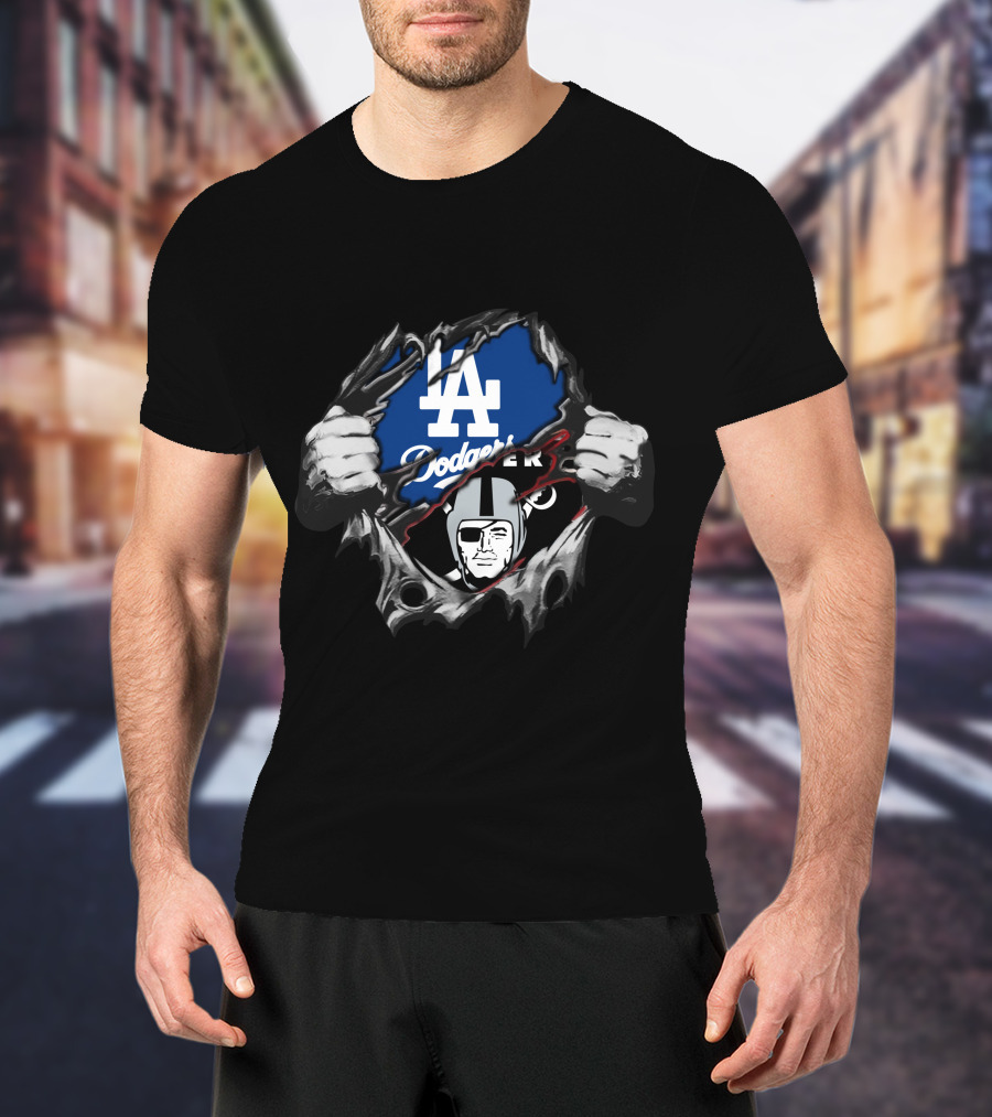 Dodgers La Raiders T-Shirt