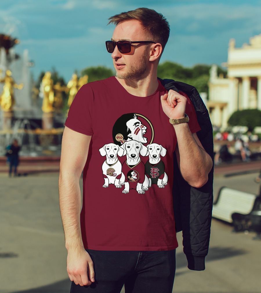 Florida State Seminoles Dogs T-Shirt