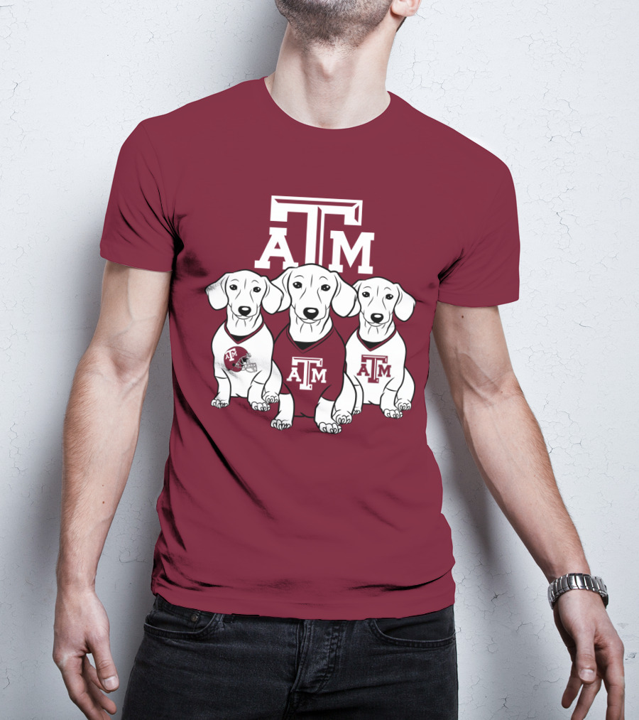 Texas A&M Dog Trio T-Shirt