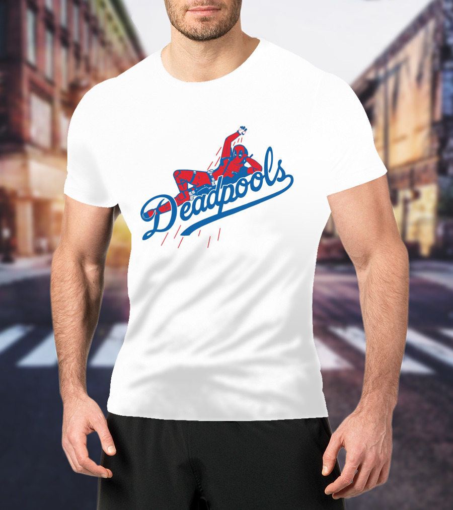 Deadpools Marvel Baseball T-Shirt