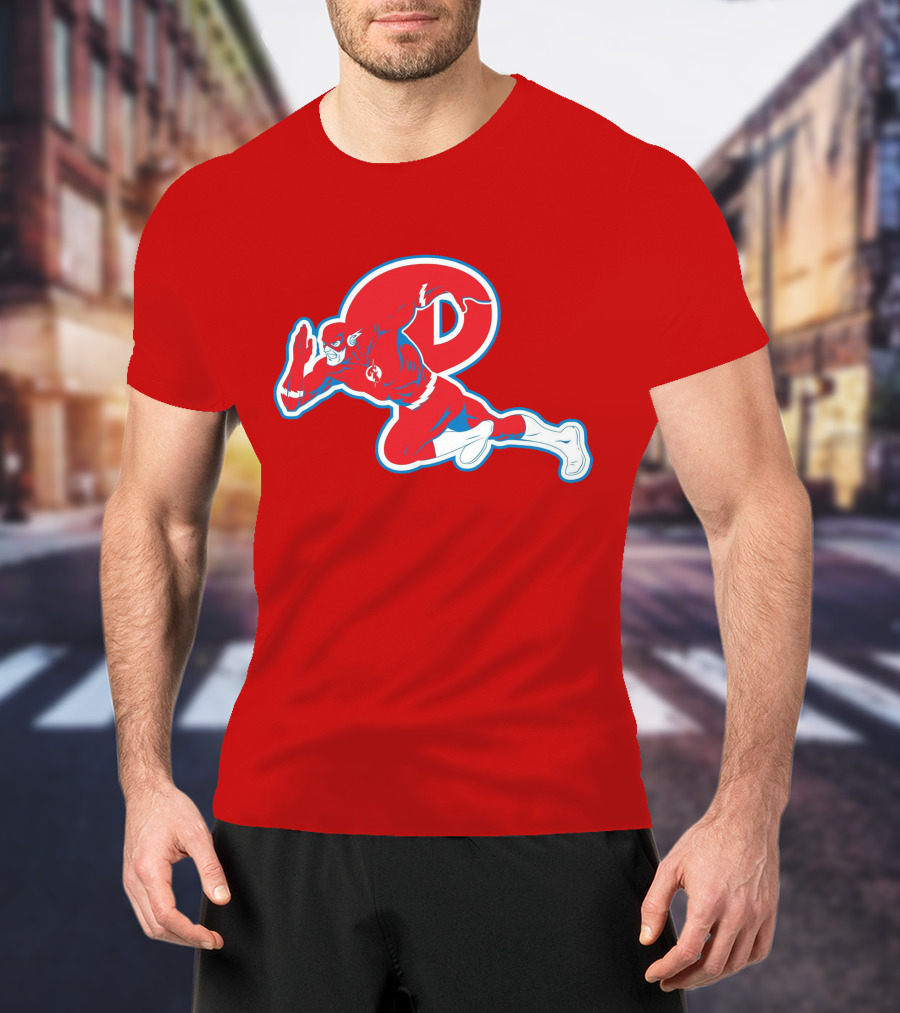 Philly Phlash DC Comics MLB Phillies Character Crossover T-Shirt