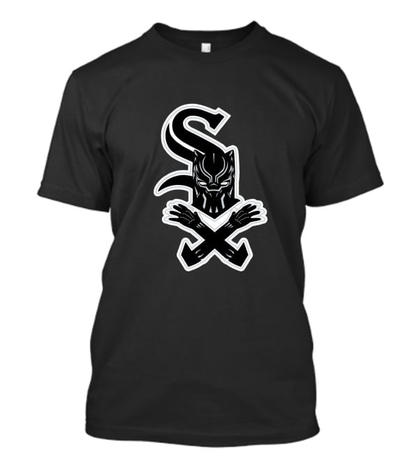 Chicago Black Panther Sox MLB Crossover T-Shirt