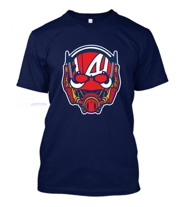 Atlanta Antman Braves Mlb Mashup T-Shirt