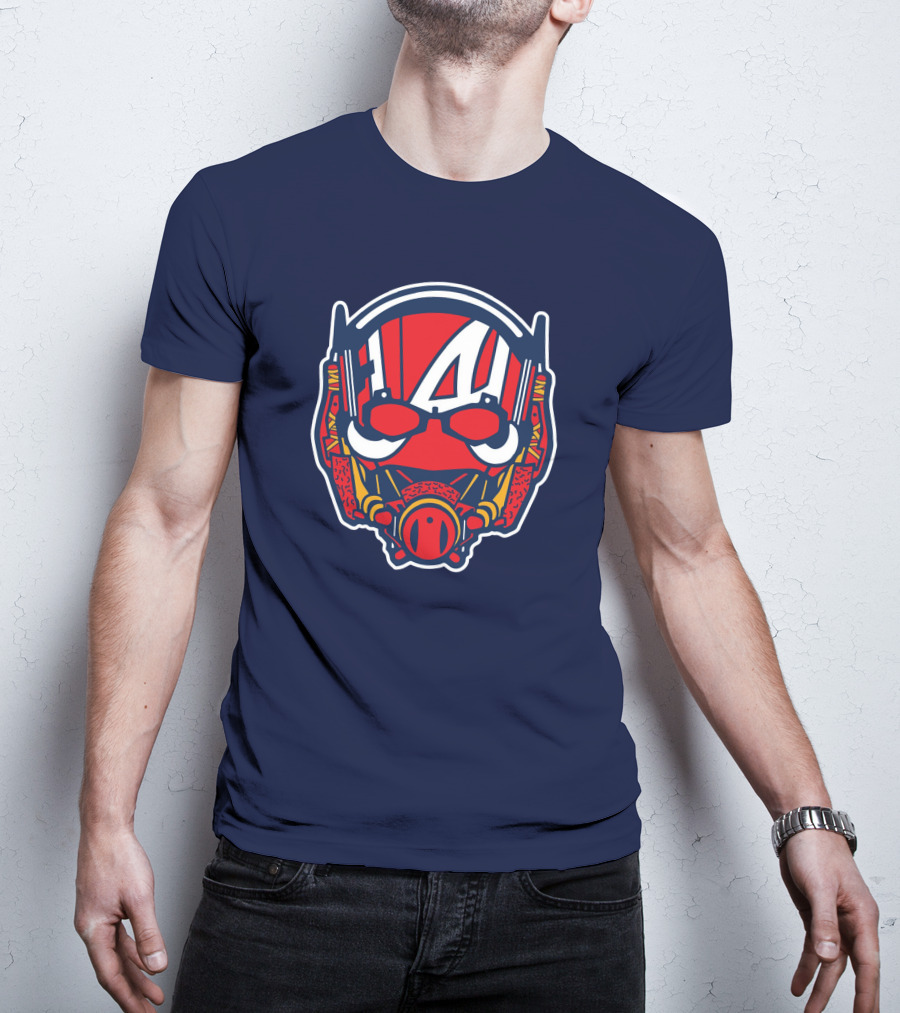 Atlanta Antman Braves Mlb Mashup T-Shirt