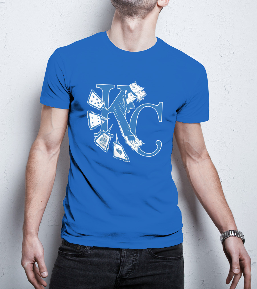 Kansas City Gambits MLB Playing Cards KC T-Shirt