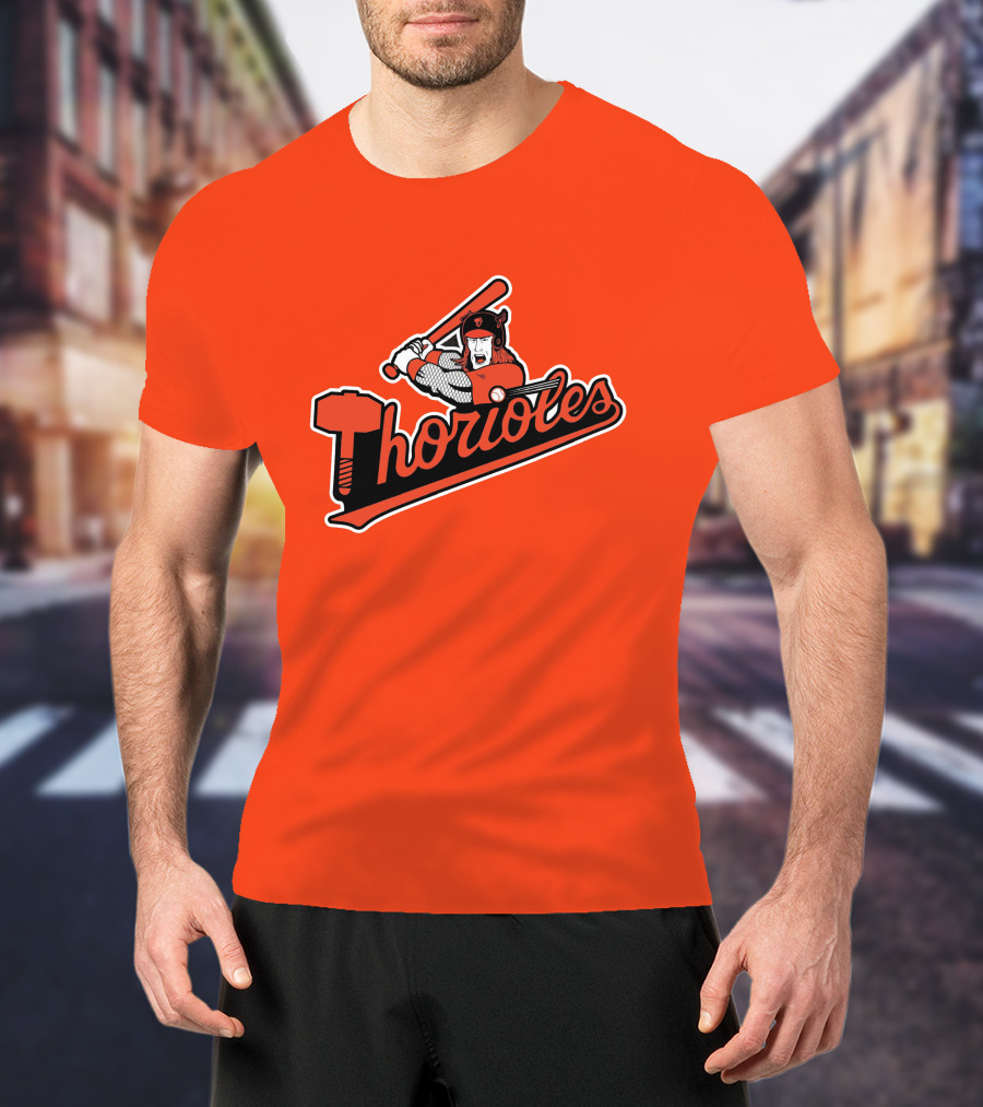Baltimore Thorioles MLB Thor Baseball T-Shirt